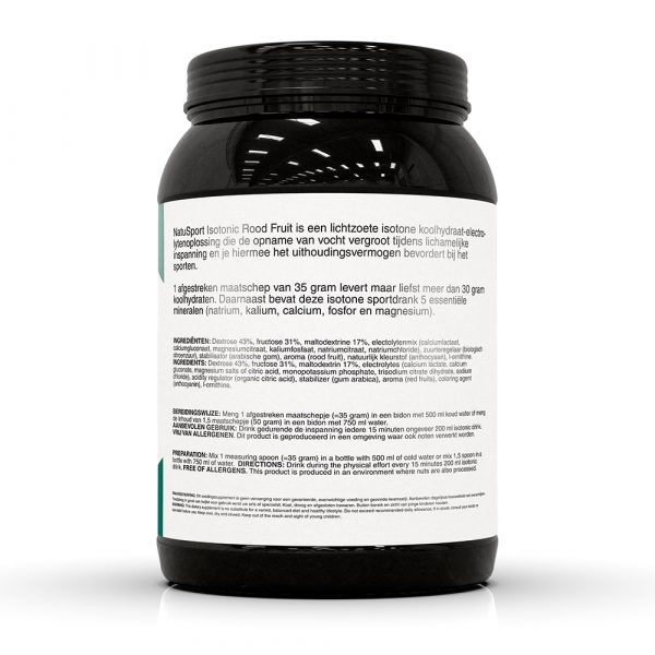 Isotonic Sportdrink Orange pot 1kg - Afbeelding 3