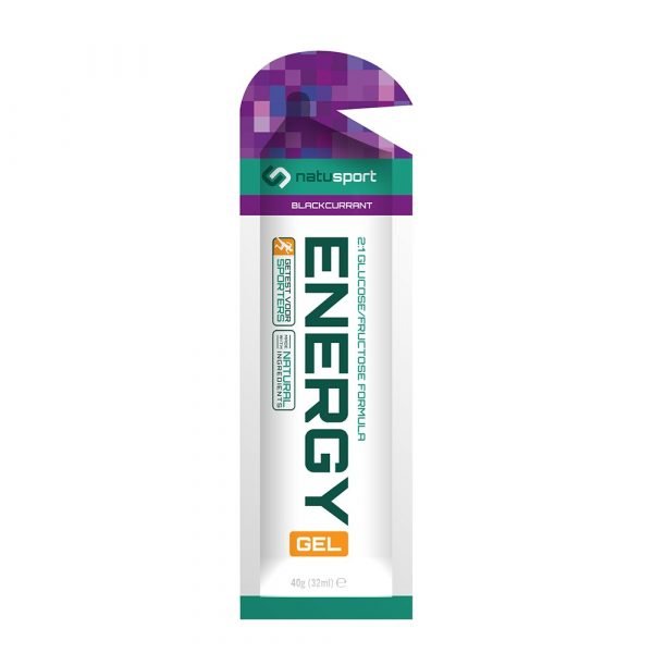 Natusport Energy Performance Gel Black Currant - 1+1 Gratis - Afbeelding 2