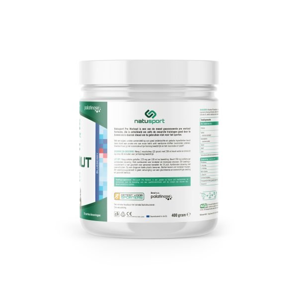 Natusport Pre-workout Blueberry - Afbeelding 3