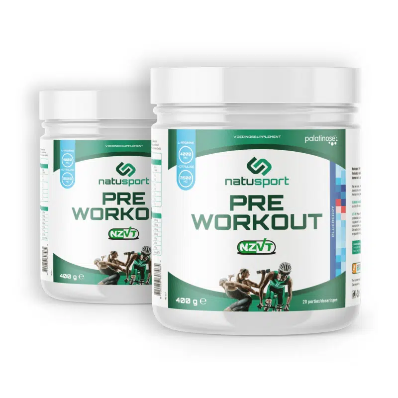 Pre Workout Blueberry - THT Verstreken – 2x400 gram