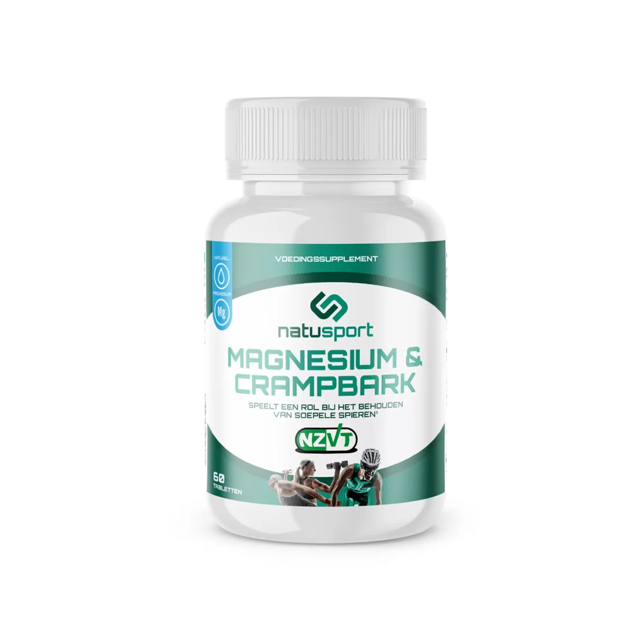 Verpakking Natusport Magnesium & Crampbark