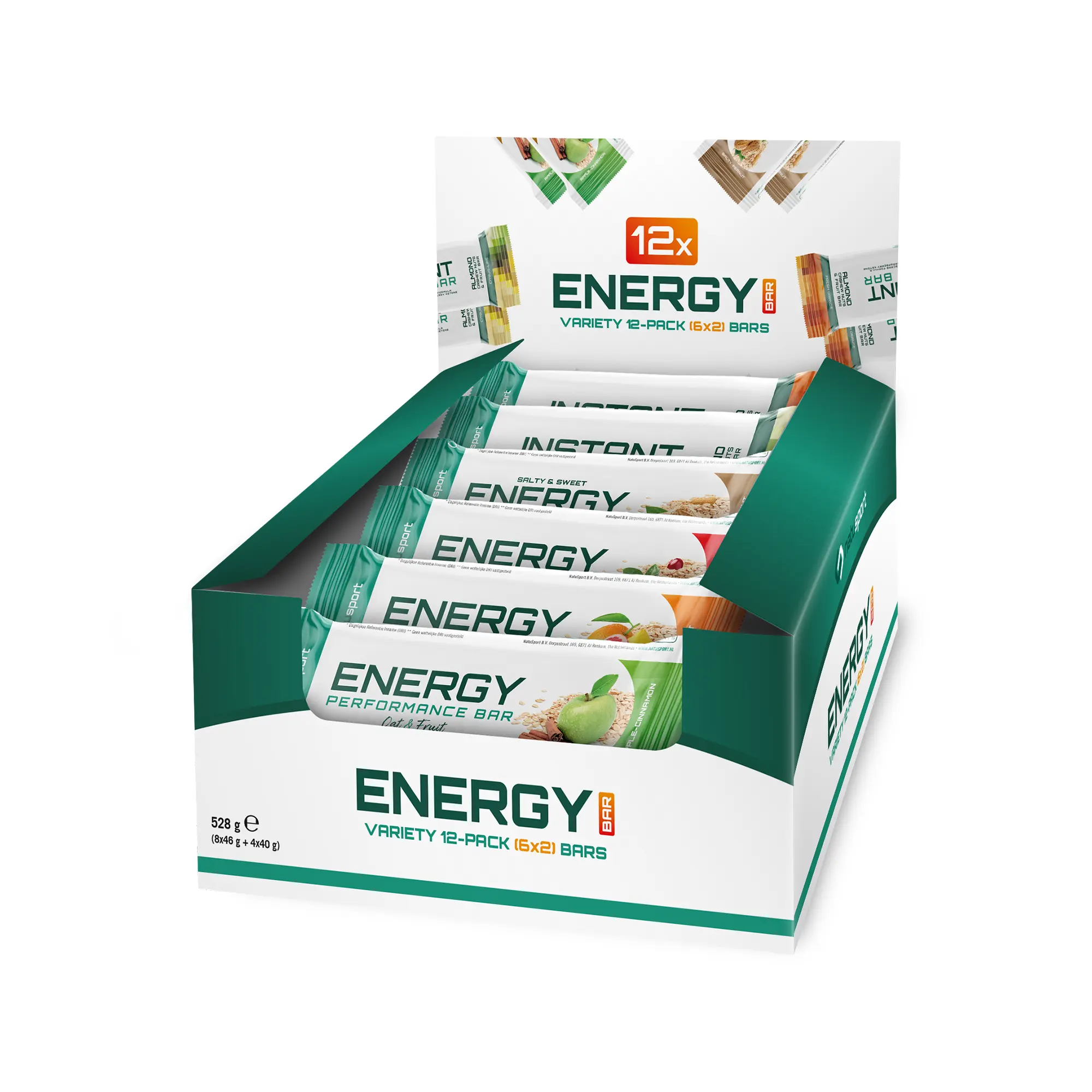 Natusport Energy Performance Bar Variety Pack