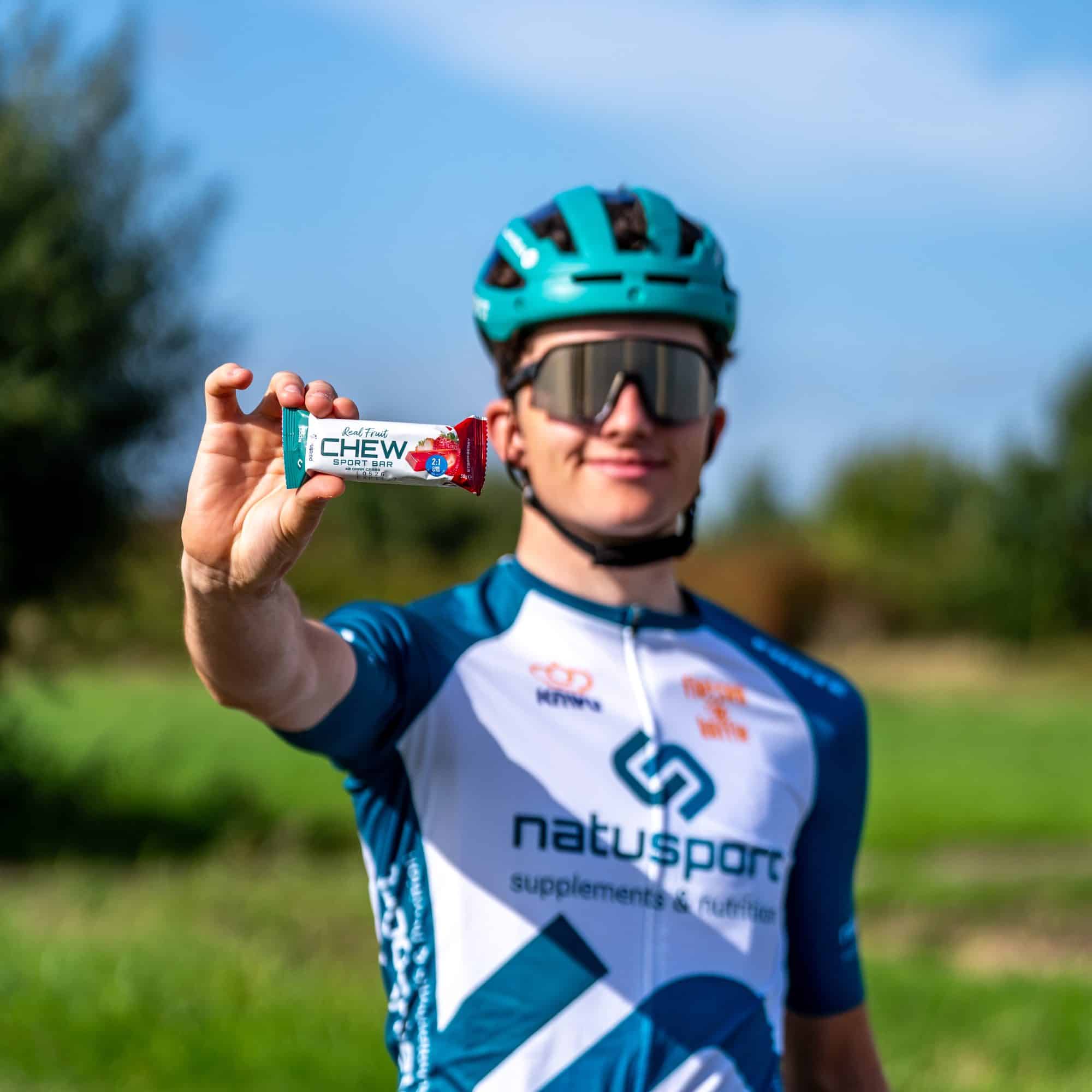 Natusport Chew Bar Strawberry